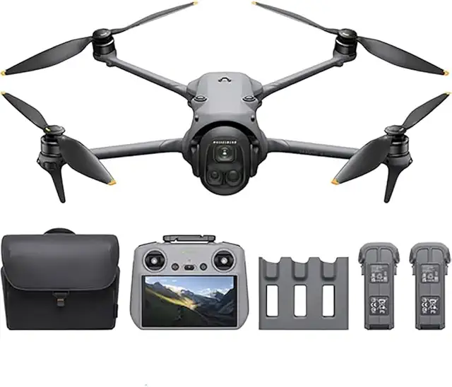 DJI Mavic 4 Pro Drone Fly More Combo (DJI RC 2) with 100MP Hasselblad Camera, Triple-Camera System, 6K/60fps HDR Video