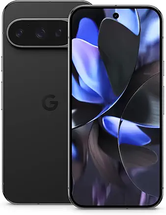Google Pixel 9 Pro - Unlocked Android Smartphone with Gemini, Triple Rear Camera System, 24-Hour Battery, and 6.3" Super Actua Display - Obsidian - 128 GB
